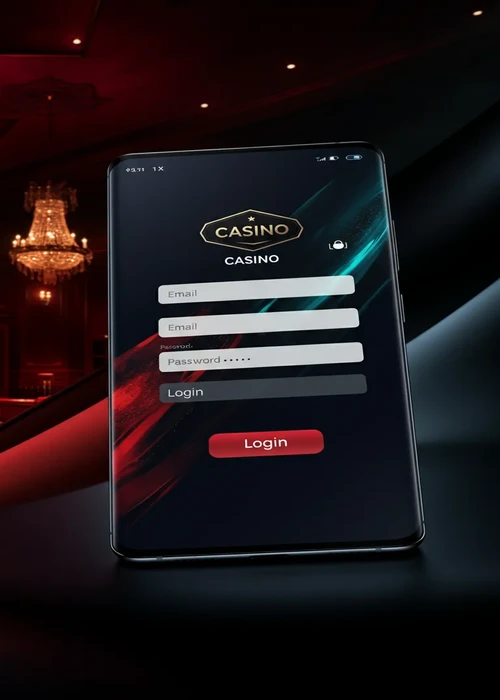 Page d'authentification Golden Crown pour accès membre rapide